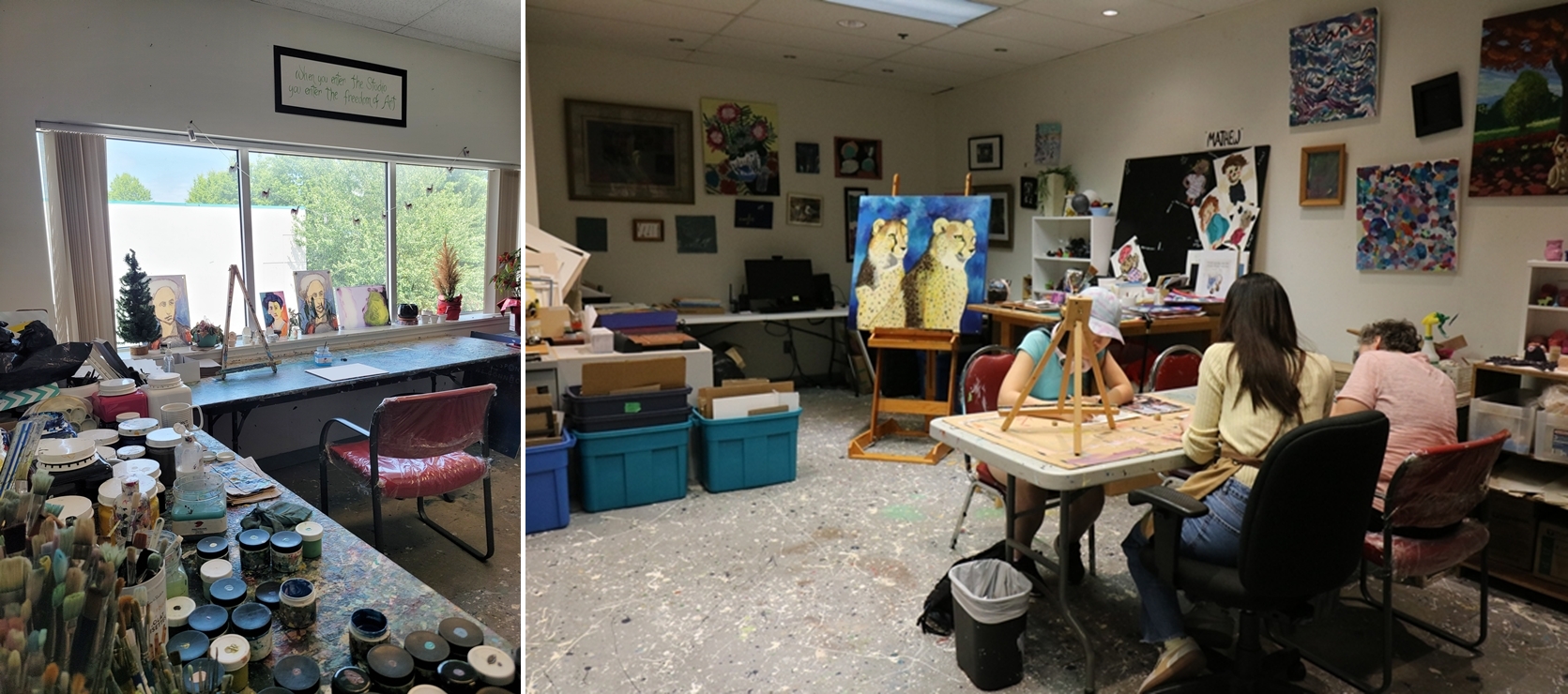 비쿠냐 아트 스튜디오 모습