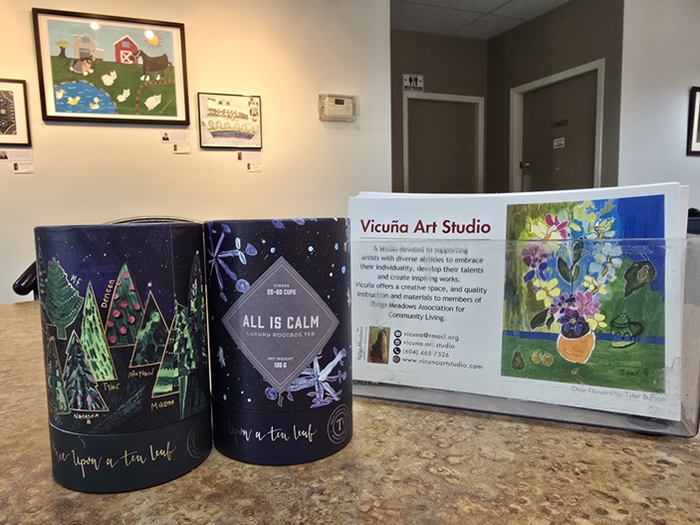 지역 내 카페인 ‘Once Upon a Tea Leaf’와 협업한 차 선물 세트