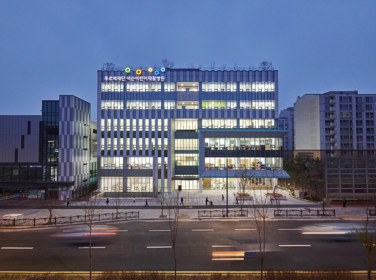 국내 최초의 장애어린이재활병원인 서울 상암동 넥슨어린이재활병원 외경. [사진 푸르메재단]