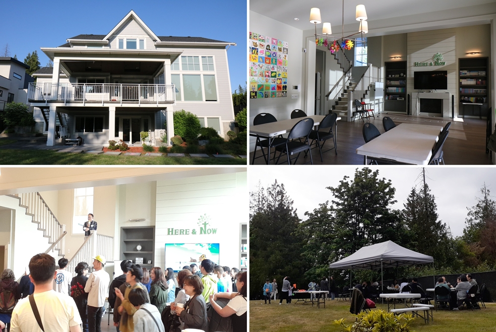 캐나다 밴쿠버에 있는 &lsquo;히어 앤 나우&rsquo; 사무실(위)과 이곳에서 열린 한인 장애인 가족 행사 모습(아래). &lsquo;히어 앤 나우&rsquo;는 캐나다 한인 장애인 가족에게 필요한 정보를 제공하고, 미래 설계 및 주간 활동 프로그램, 주거 지원 프로그램 등을 운영한다.