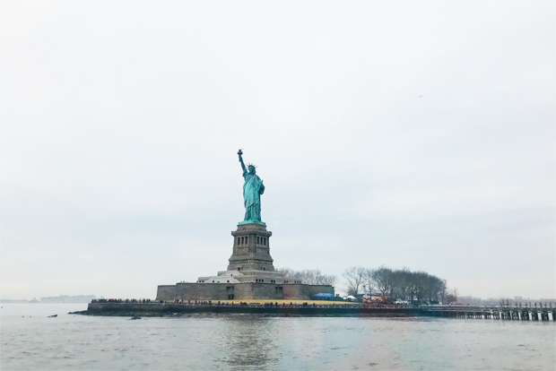 뉴욕의 대표 상징물 자유의 여신상