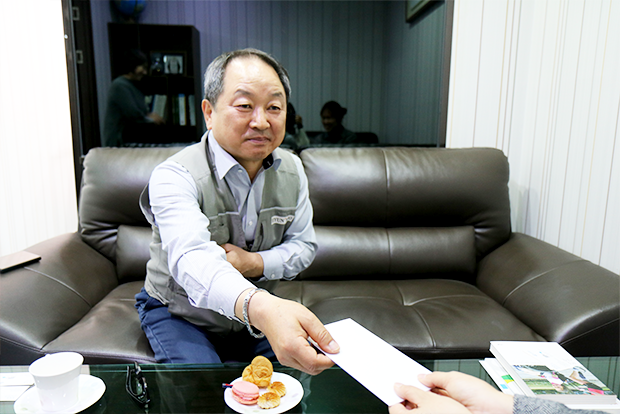 정기기부금에 더해 일시기부금을 전달한 김상현 기부자의 따뜻한 마음